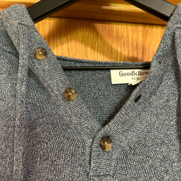 Knit Hoodie - Goodfellow Size L - Picture 2 of 4